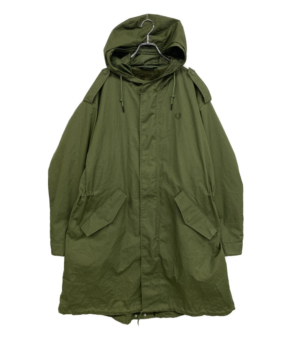 FRED PERRY モッズコート J6525 カーキ インナー分離 メンズ SIZE L フレッドペリー
