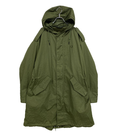 FRED PERRY モッズコート J6525 カーキ インナー分離 メンズ SIZE L フレッドペリー