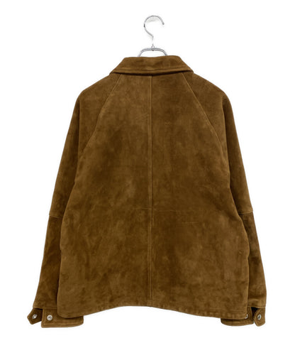 SCHOTT ライダースジャケット やぎ革スエード ブラウン 782-6150008 メンズ SIZE M ショット
