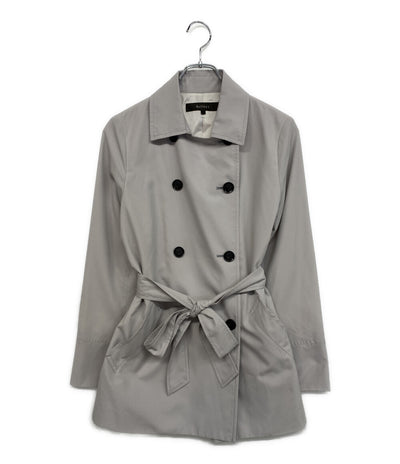 美品 Reflect トレンチコート ナチュラル BA101-92206 レディース SIZE 9 リフレクト