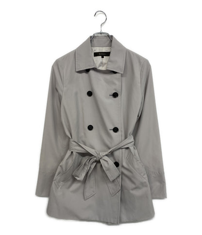 美品 Reflect トレンチコート ナチュラル BA101-92206 レディース SIZE 9 リフレクト