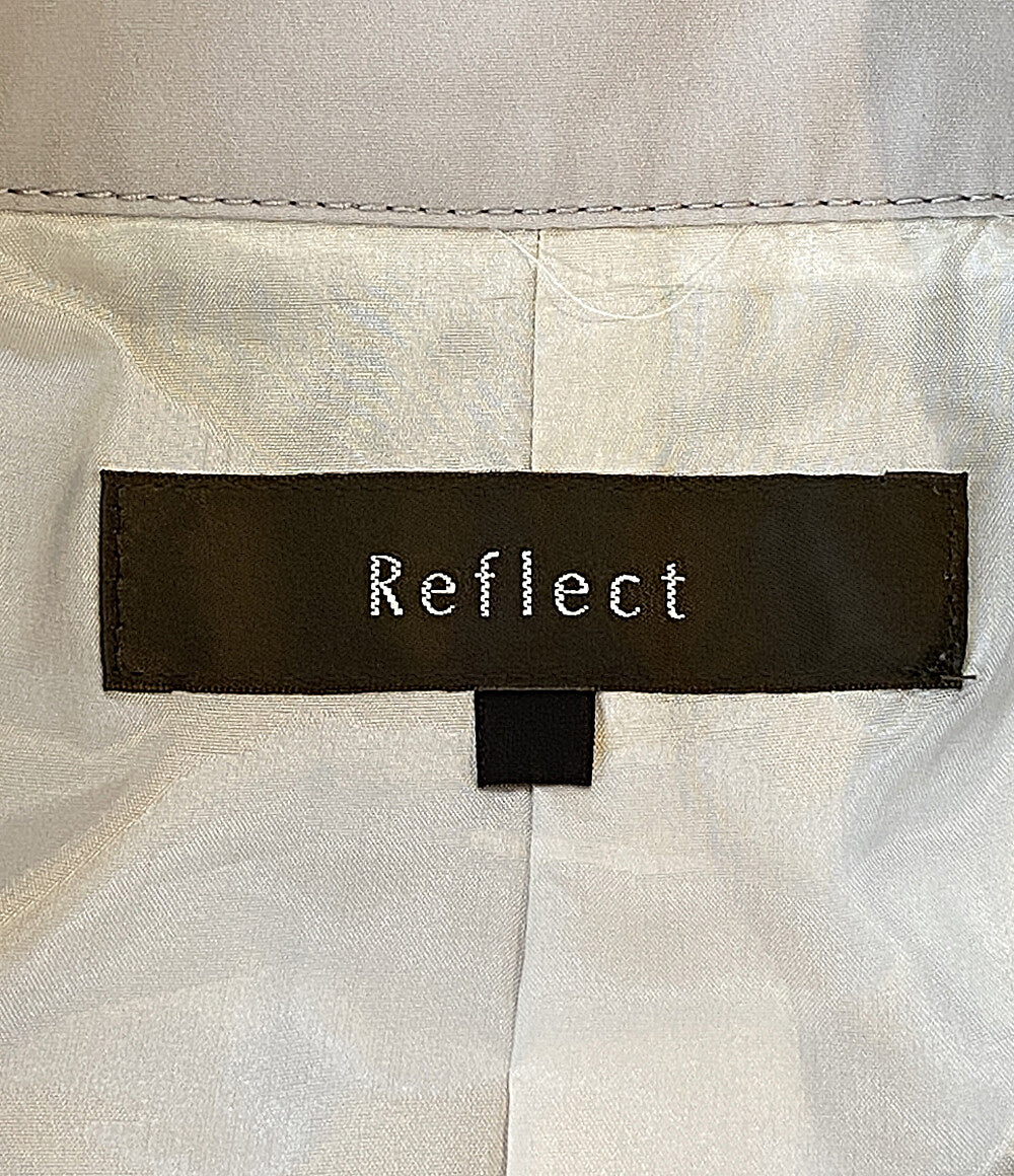 美品 Reflect トレンチコート ナチュラル BA101-92206 レディース SIZE 9 リフレクト