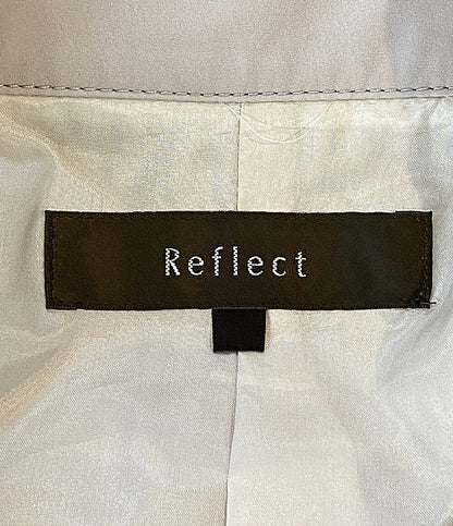 美品 Reflect トレンチコート ナチュラル BA101-92206 レディース SIZE 9 リフレクト