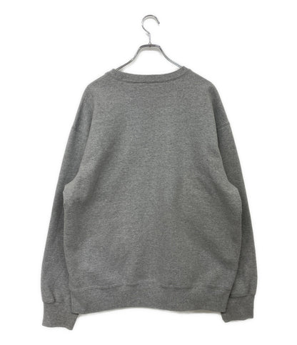 Supreme スウェット Box Logo Crewneck Heather Grey Sweat メンズ SIZE L シュプリーム