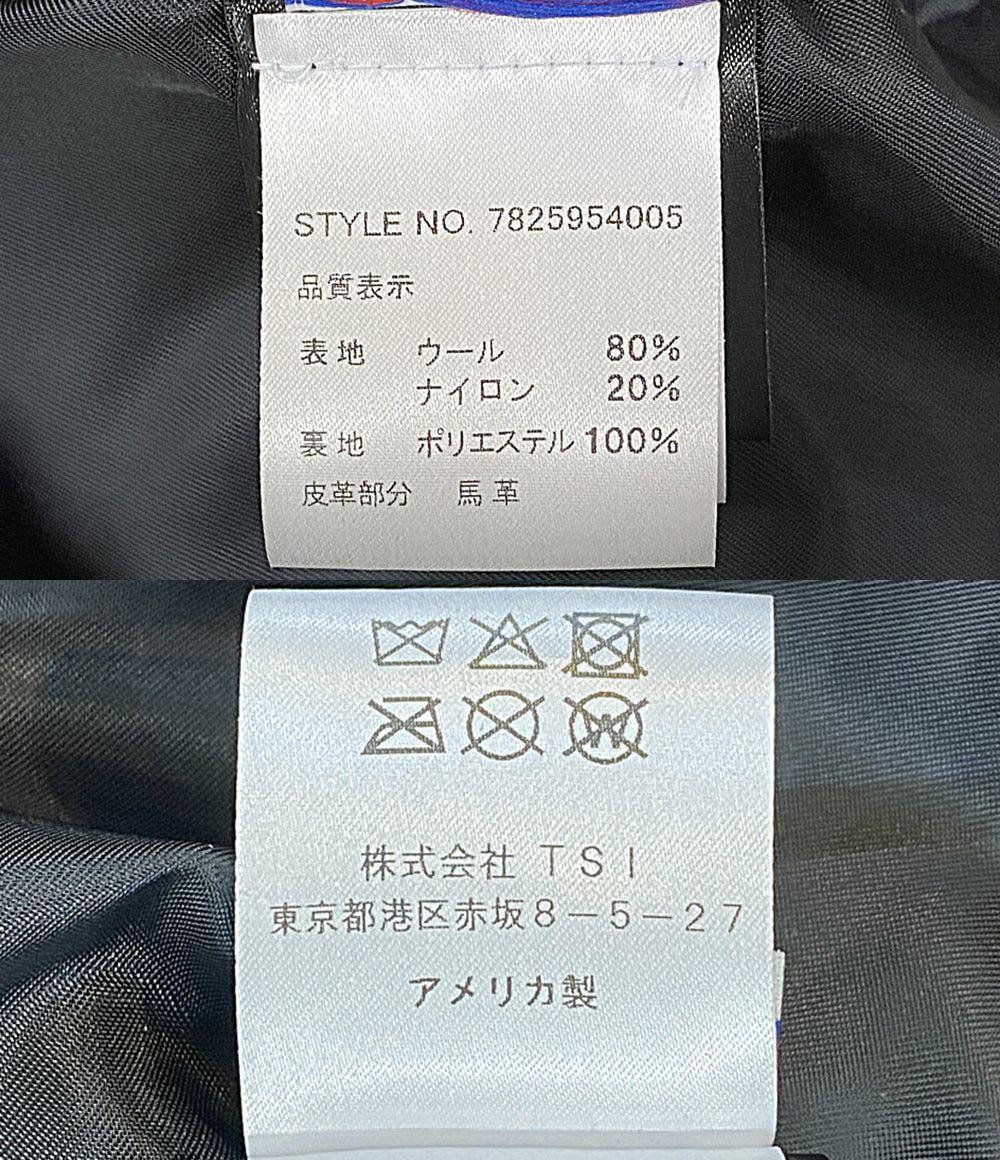 SCHOTT BROS. ショットブロス ピーコート 馬革 ブラック 7825954005 メンズ SIZE 38