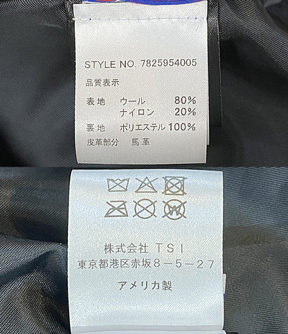SCHOTT BROS. ショットブロス ピーコート 馬革 ブラック 7825954005 メンズ SIZE 38