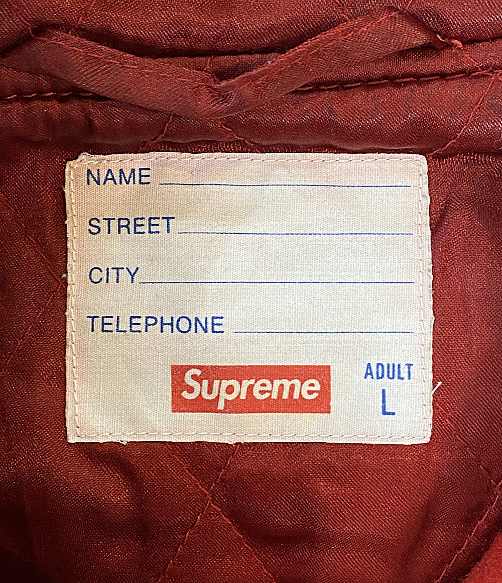 Supreme ジャケット king hooded varsity JKT フード 20FW メンズ SIZE L シュプリーム