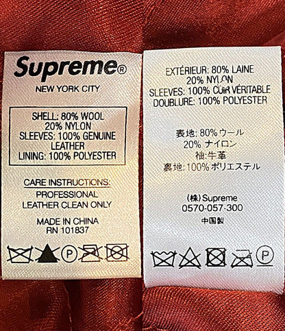 Supreme ジャケット king hooded varsity JKT フード 20FW メンズ SIZE L シュプリーム