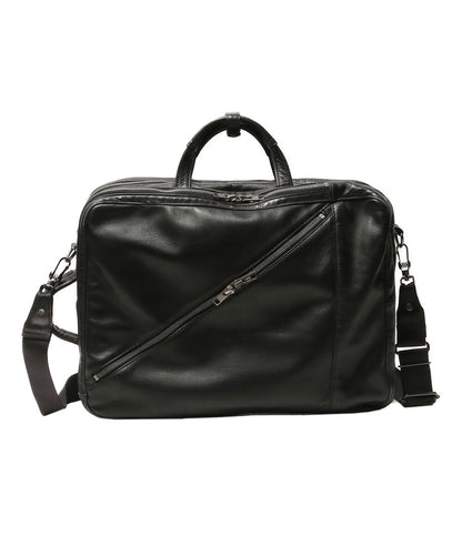 LUGGAGE LABEL ブリーフケース 3way レザー ブラック メンズ ラゲッジレーベル