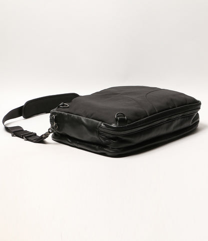 LUGGAGE LABEL ブリーフケース 3way レザー ブラック メンズ ラゲッジレーベル