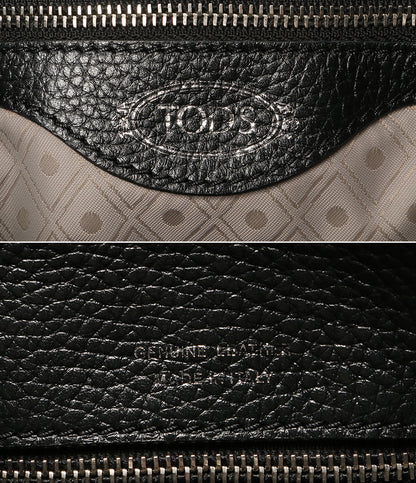 TOD'S ダブルT スモールレザーバケットバッグ レディース トッズ