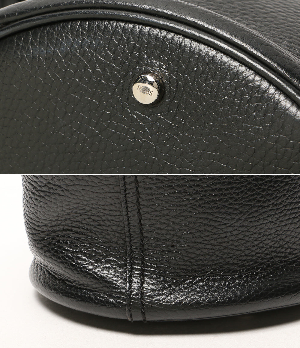 TOD'S ダブルT スモールレザーバケットバッグ レディース トッズ