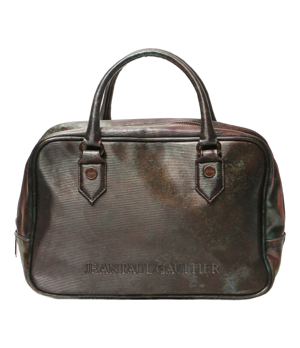美品 JEAN PAUL GAULTIER ハンドバッグ 玉虫色 レディース ジャンポール・ゴルチェ