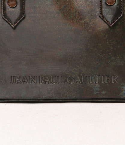 美品 JEAN PAUL GAULTIER ハンドバッグ 玉虫色 レディース ジャンポール・ゴルチェ