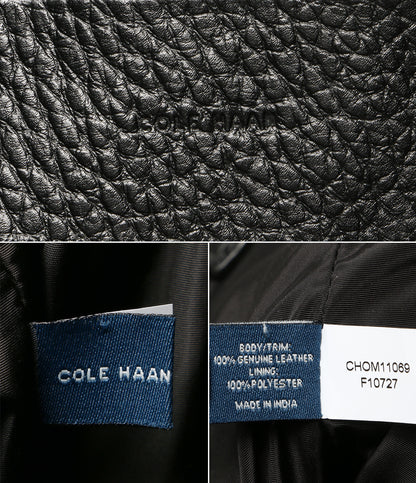 COLE HAAN トートバッグ F10727 レザー ブラック メンズ コールハーン