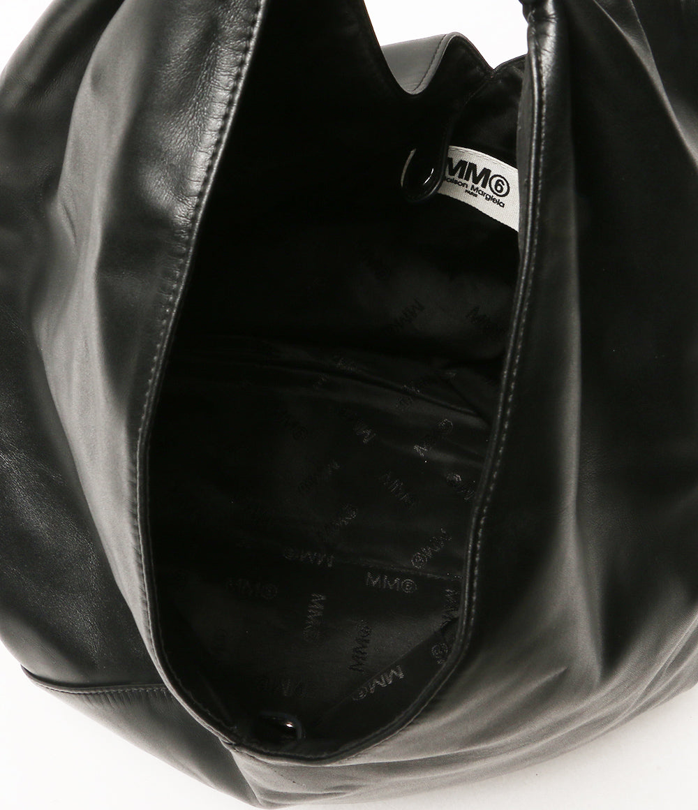 MM6 Maison Margiela メゾンマルジェラ トートバッグ ジャパニーズ レザー BLK レディース エムエムシックス