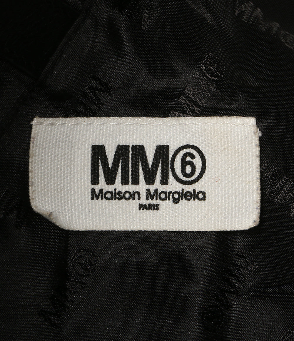 MM6 Maison Margiela メゾンマルジェラ トートバッグ ジャパニーズ レザー BLK レディース エムエムシックス