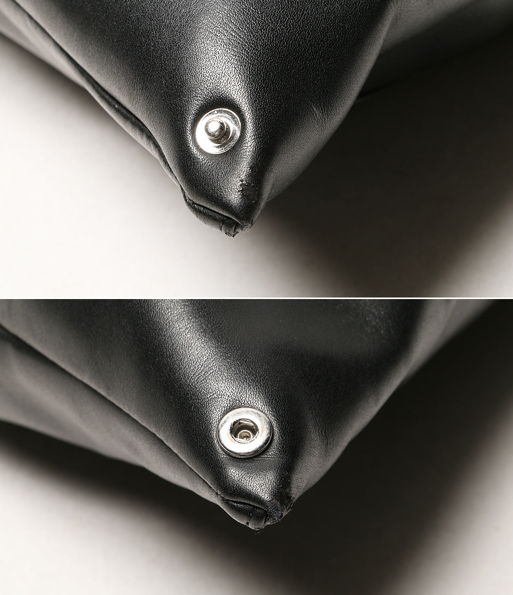 MM6 Maison Margiela メゾンマルジェラ トートバッグ ジャパニーズ レザー BLK レディース エムエムシックス