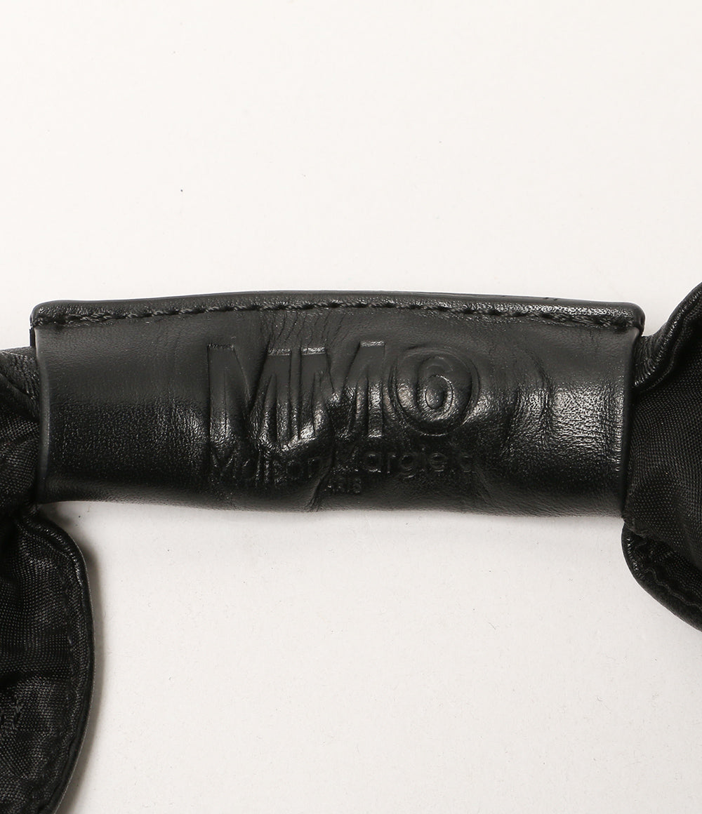 MM6 Maison Margiela メゾンマルジェラ トートバッグ ジャパニーズ レザー BLK レディース エムエムシックス