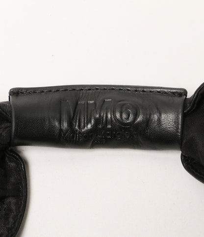MM6 Maison Margiela メゾンマルジェラ トートバッグ ジャパニーズ レザー BLK レディース エムエムシックス