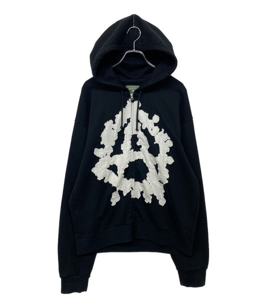 DENIM TEARS デニムティアーズ パーカー アナーキージップアップフーディ メンズ SIZE L