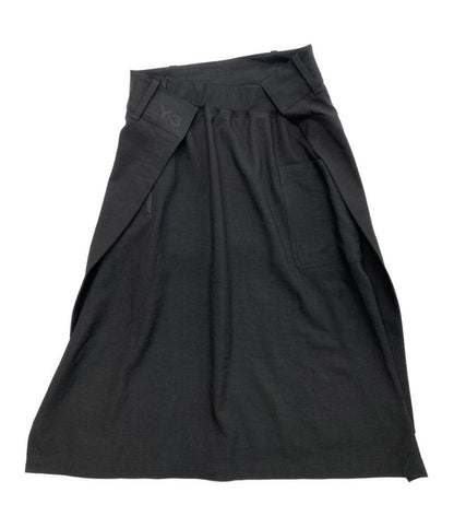 美品 Y-3 スカート ブラック レディース SIZE XS ワイスリー