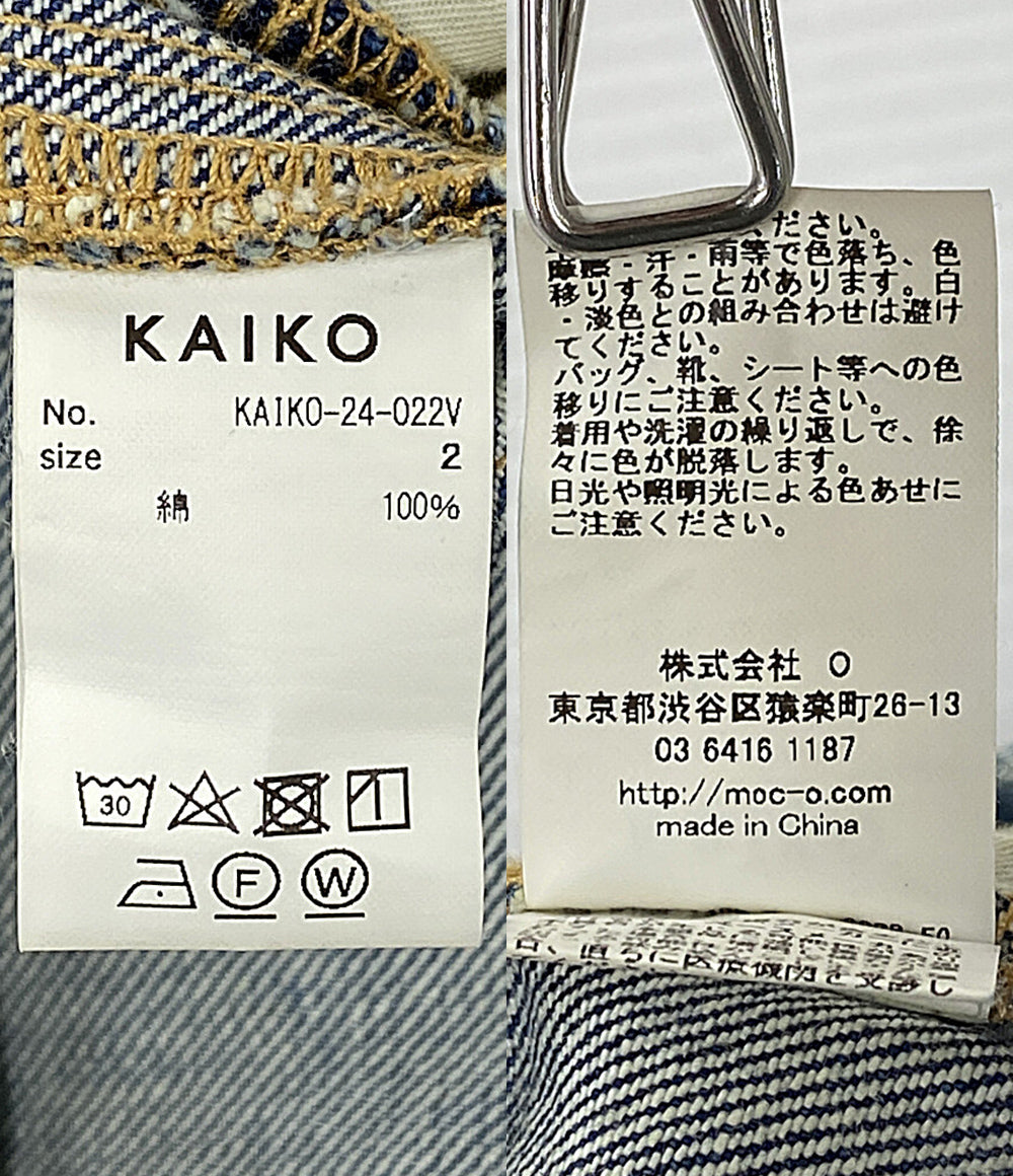 KAIKO カイコー デニムパンツ THE DENIM WIDE FIT VINTAGE KAIKO-24-022V メンズ SIZE 2