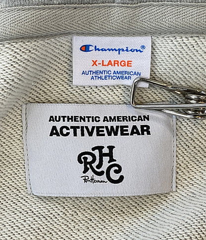 美品 Champion×RHC Ron Herman アールエイチシーロンハーマン パーカー グレー C8-B111 メンズ SIZE XL チャンピオン