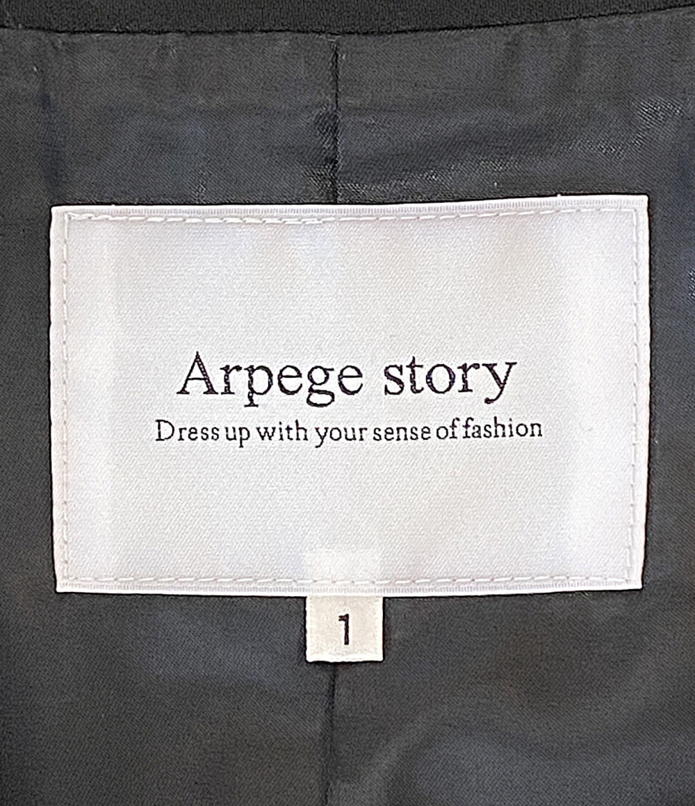 Arpege story アルページュストーリー ベスト ブラック 14246490 レディース SIZE 1