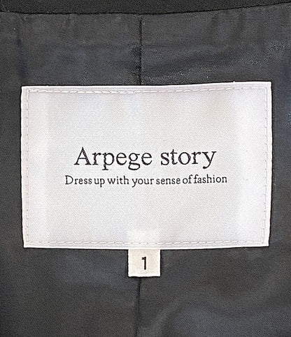 Arpege story アルページュストーリー ベスト ブラック 14246490 レディース SIZE 1