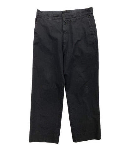 COMOLI ポストワークツイルパンツ ブラック 26SS D01-03003 メンズ SIZE 4 コモリ