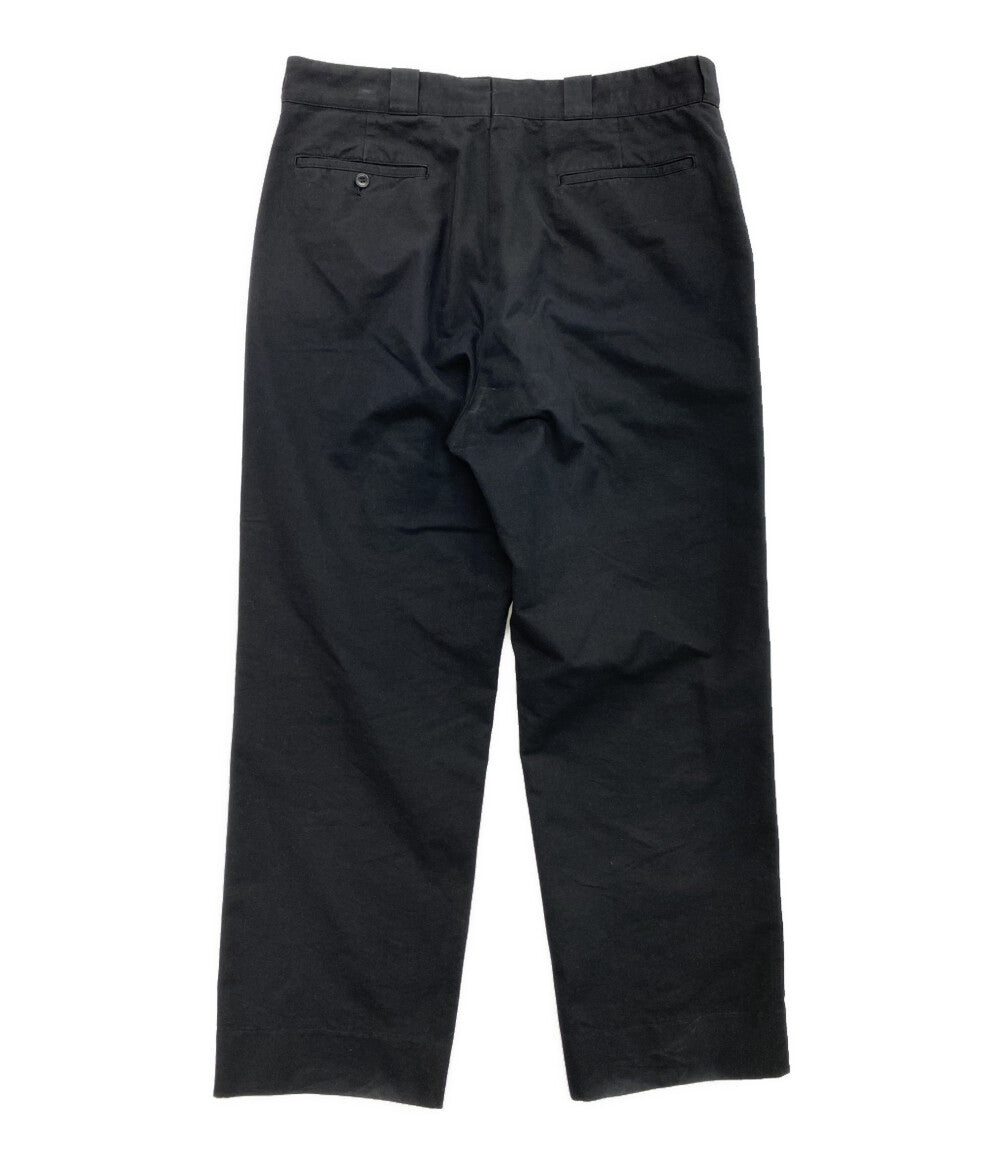 COMOLI ポストワークツイルパンツ ブラック 26SS D01-03003 メンズ SIZE 4 コモリ