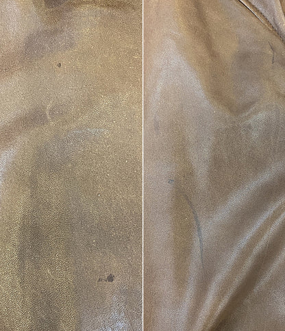 RALPH LAUREN ラムレザージャケット メンズ SIZE L ラルフローレン