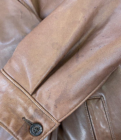 RALPH LAUREN ラムレザージャケット メンズ SIZE L ラルフローレン