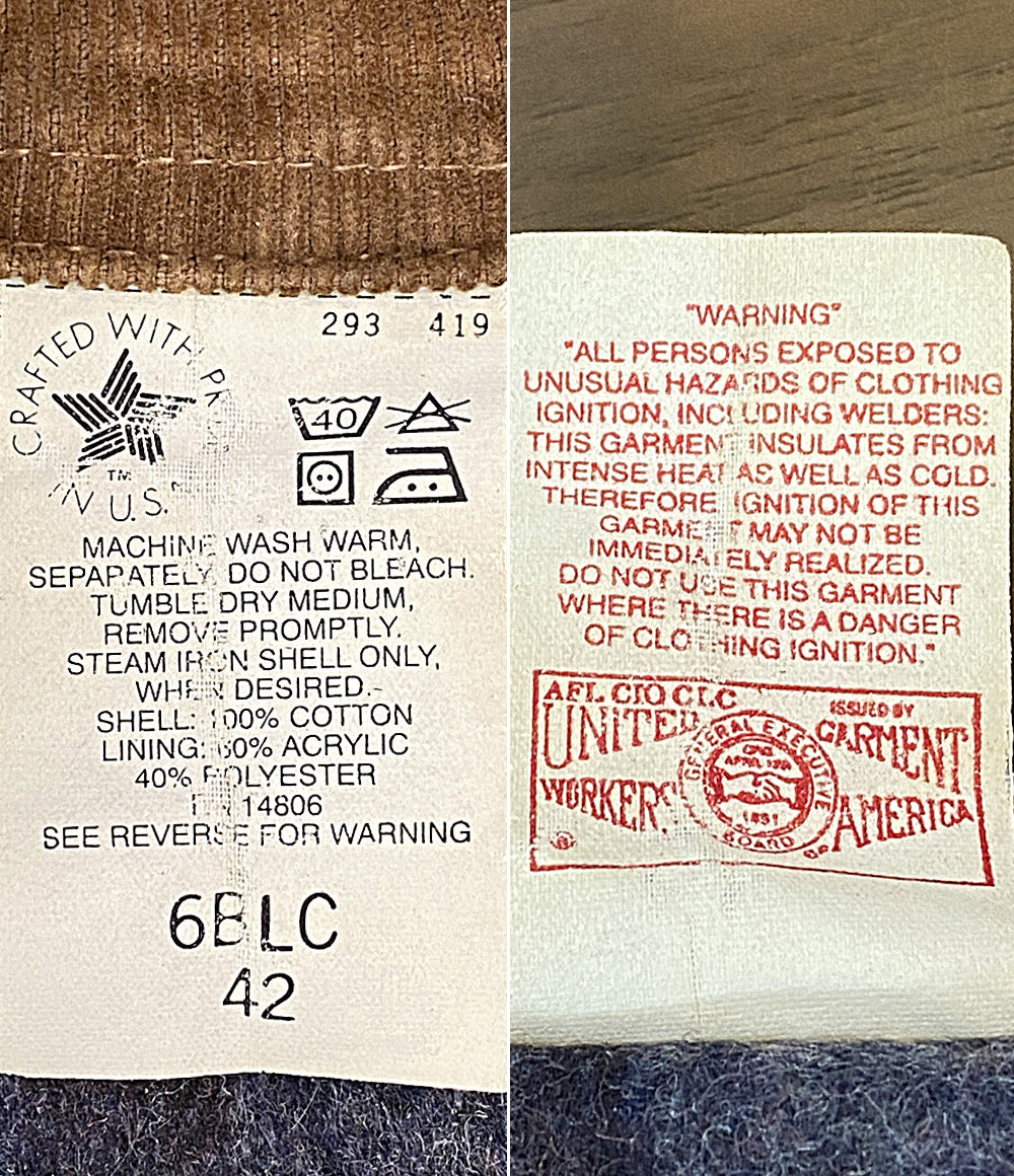 Carhartt ジャケット 古着 ミシガン ブラウン メンズ SIZE 42 カーハート