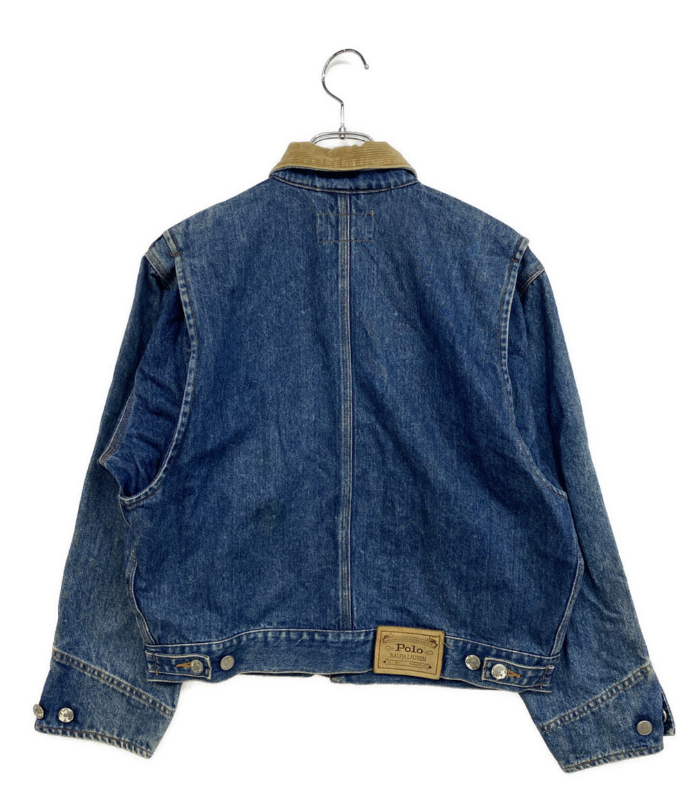 RALPH LAUREN デニムジャケット 古着 ブルー コーデュロイ C-TK-6427 メンズ SIZE 9 ラルフローレン