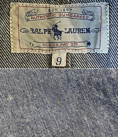RALPH LAUREN デニムジャケット 古着 ブルー コーデュロイ C-TK-6427 メンズ SIZE 9 ラルフローレン