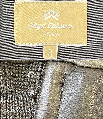 NIGEL CABOURN WOMAN ウーマン ディアスキンアビエーションジャケット 8040-08-90000 レディース SIZE 8 ナイジェルケーボン