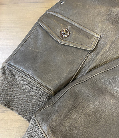 NIGEL CABOURN WOMAN ウーマン ディアスキンアビエーションジャケット 8040-08-90000 レディース SIZE 8 ナイジェルケーボン