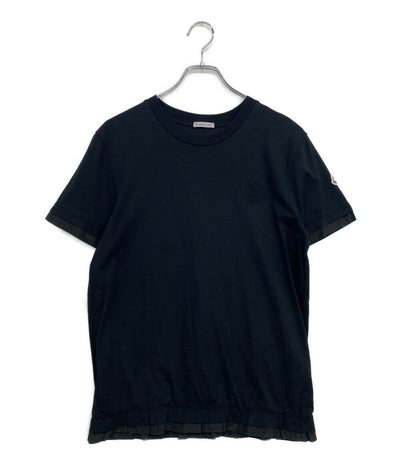 MONCLER 半袖Ｔシャツ ブラック J10938C00038 83907 レディース SIZE M モンクレール