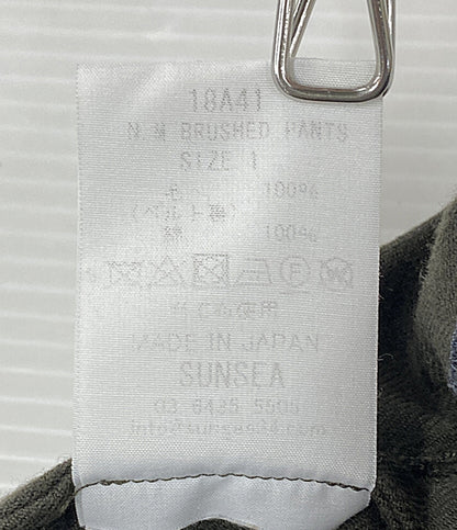 SUNSEA パンツ N.M.BRUSHED PANTS 18A41 メンズ SIZE 1 サンシー