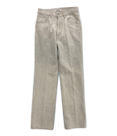 AURALEE パンツ FADED HARD TWIST BROWN DENIM 5P PANTS 2026SS A26SP04BD メンズ SIZE 26 オーラリー