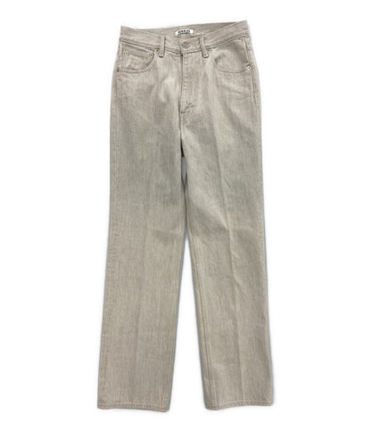 AURALEE パンツ FADED HARD TWIST BROWN DENIM 5P PANTS 2026SS A26SP04BD メンズ SIZE 26 オーラリー