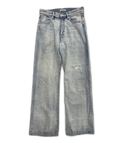 AURALEE デニムパンツ FADED SELVEDGE LIGHT DENIM PANTS 2026SS A26SP05DE メンズ SIZE 26 オーラリー