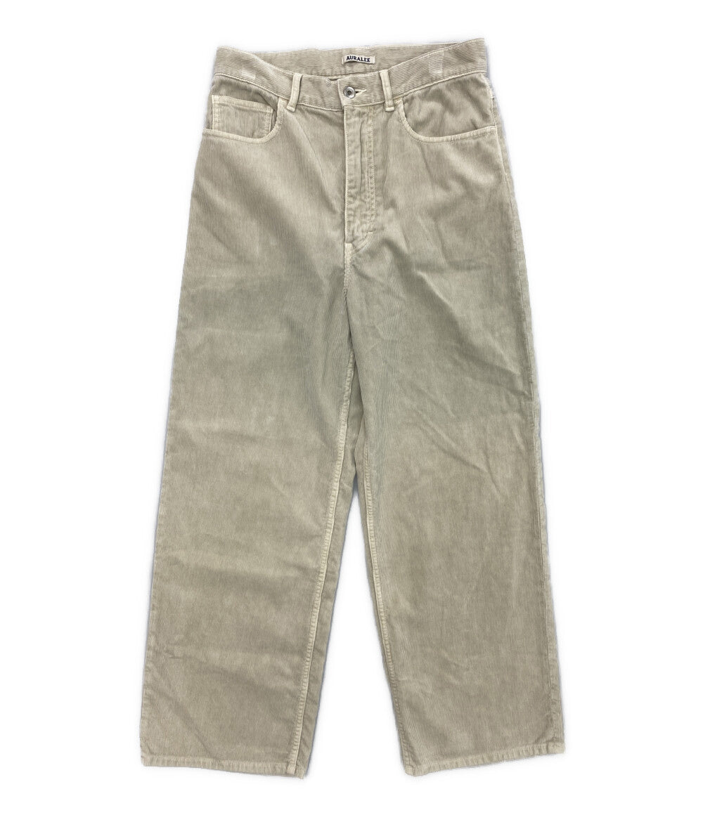 美品 AURALEE コーデュロイパンツ 2026SS A26SP02FX メンズ SIZE 1