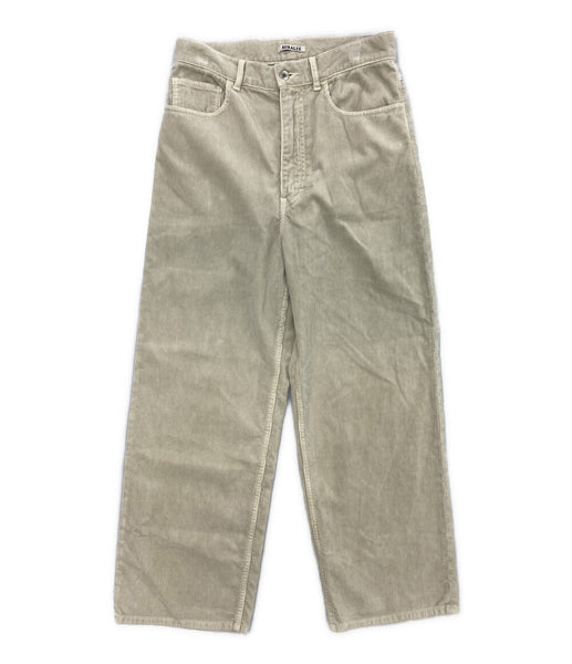 新品18SS AURALEEオーラリー コーデュロイ スラックス 705L▲ 美品 AURALEE コーデュロイパンツ 2026SS A26SP02FX メンズ SIZE 1