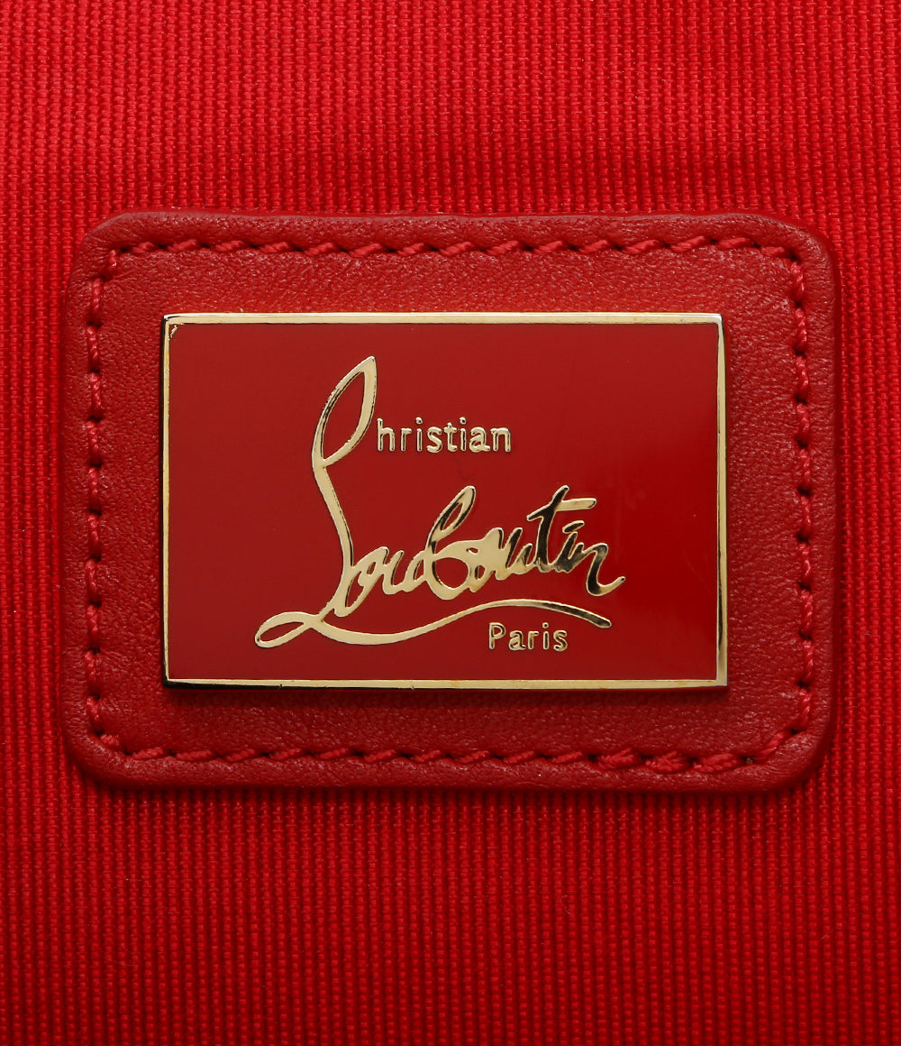 Christian Louboutin スタッズパーティバッグ ブラック レディース クリスチャンルブタン