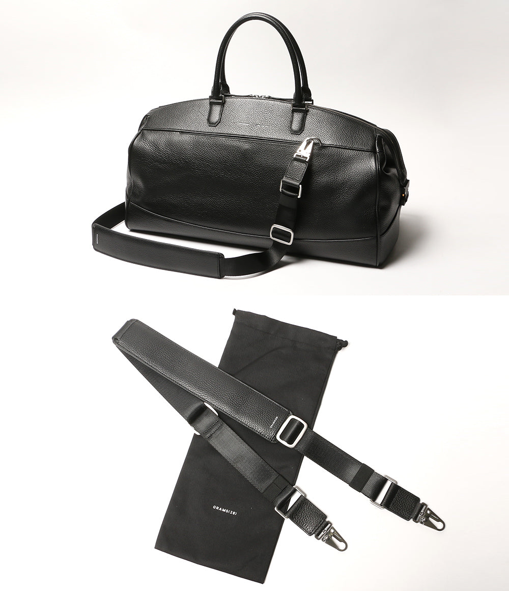 GRAM 28 グラムス28 ボストンバッグ BLK メンズ