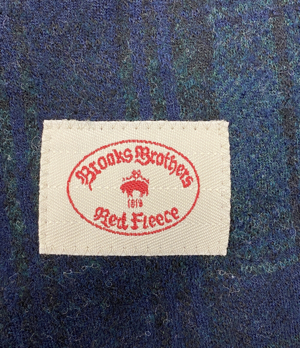 Brooks Brothers テーラードジャケット チェック ウール ネイビー グリーン メンズ SIZE M ブルックスブラザーズ