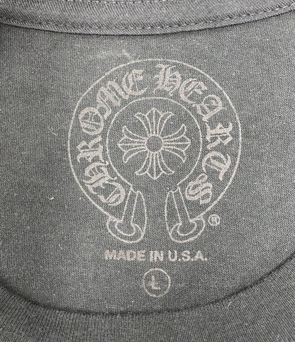 CHROME HEARTS 半袖Ｔシャツ スクロールラベルポケットTシャツ 東京限定 ブラック メンズ SIZE L クロムハーツ